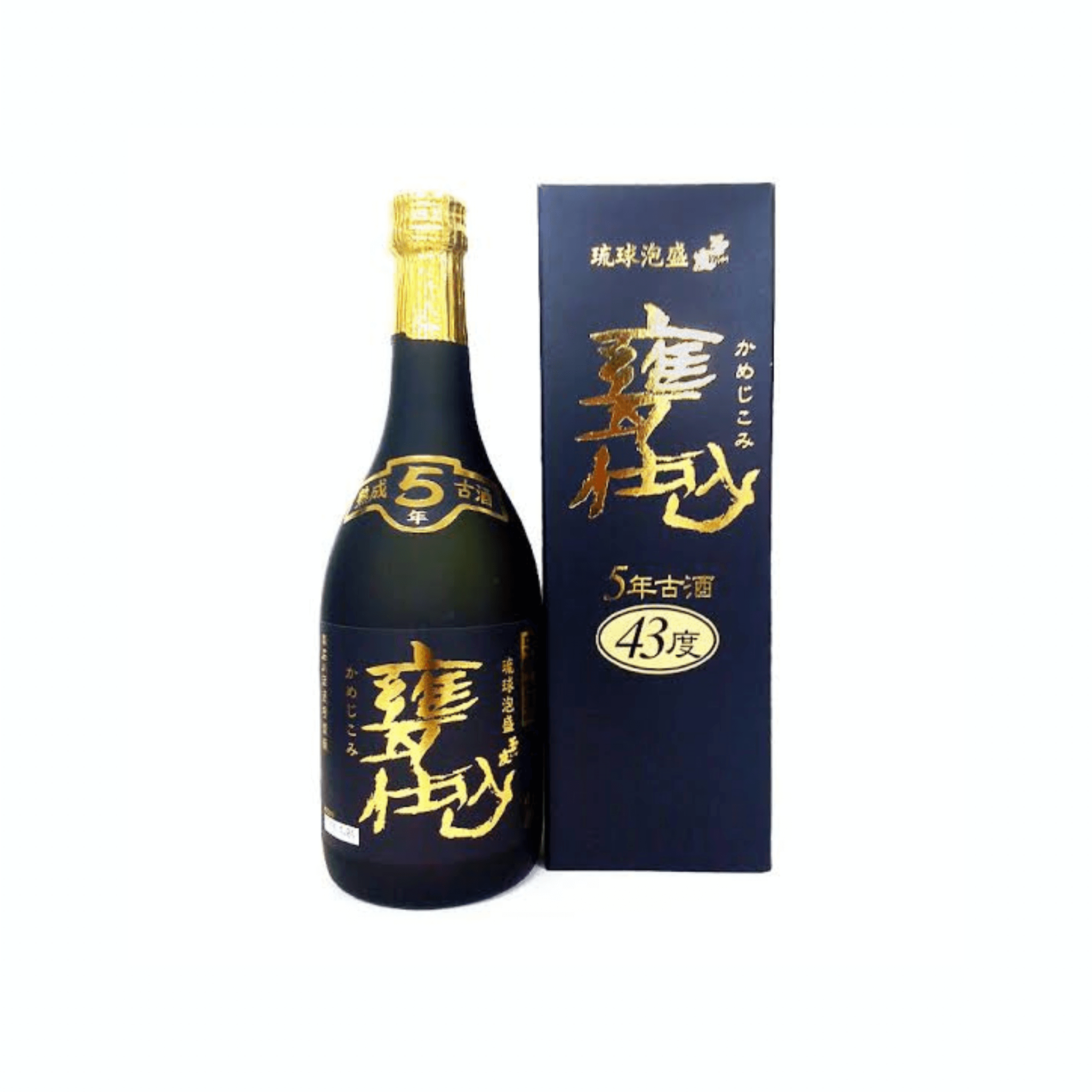 泡盛古酒　瓶熟成42年超　甕仕込み 甕仕込み 5年古酒｜石川酒造場の本格泡盛｜720ml・43度 – Blue