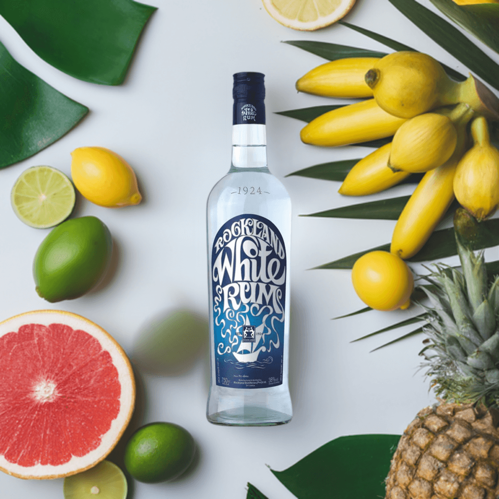 ロックランド ホワイト ラム｜スリランカ産プレミアムラム｜爽快な飲み