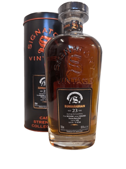 ブナハーブン 23年 シグナトリー ヴィンテージ　Bunnahabhain 2001 SV Cask Strength Collection - Symington’s Choice　59.5％ - Blue Habu 酒店