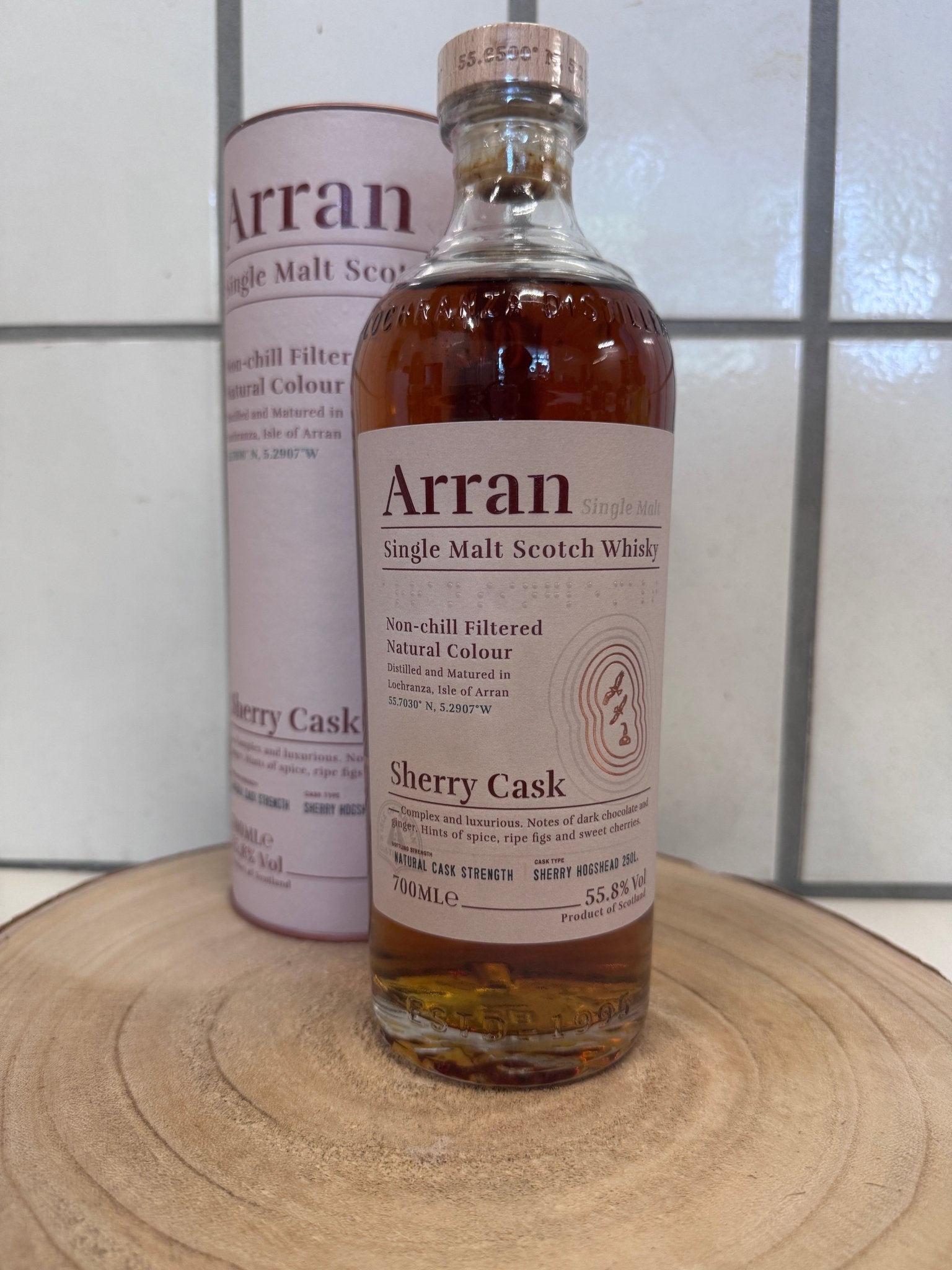アラン シェリーカスク Arran Sherry Cask 55.8％ – BLUE HABU合同会社